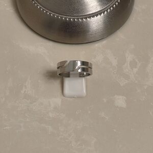 Men's Stainless Steel Ring Band Size 12